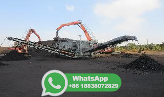 معدات مختلفة تستخدم لتعدين الفحم